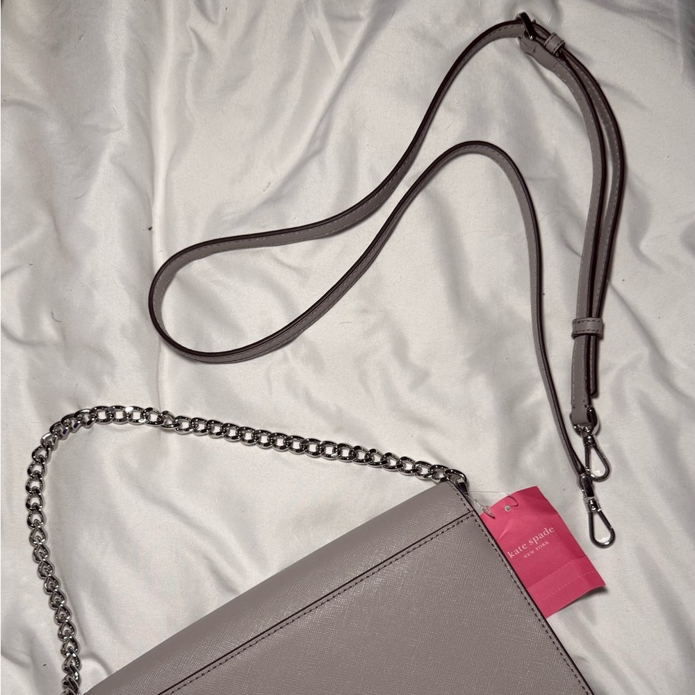 kate spade Cameron Convertible Crossbody Bag in Soft Taupe - Picture 4 of 6